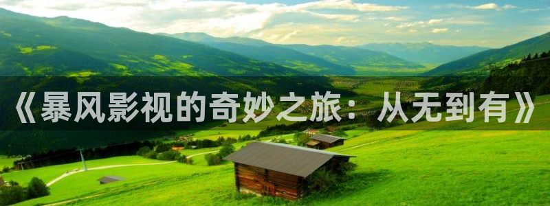 草莓视频ios二维码在线观看：《暴风影视的奇妙之旅：从无到有》